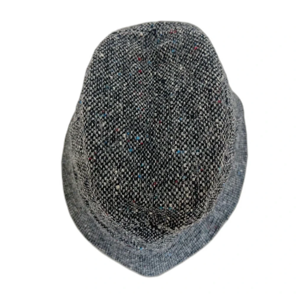 The Original Irish Walking Hat by Jonathan Richard 100% Wool Tweed Hat Vintage - Picture 5 of 6